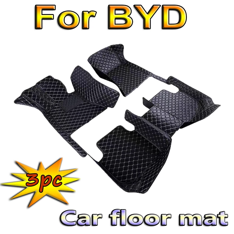 

Leather Car Floor Mats For BYD Atto 3 SongPLUS Car Accessories