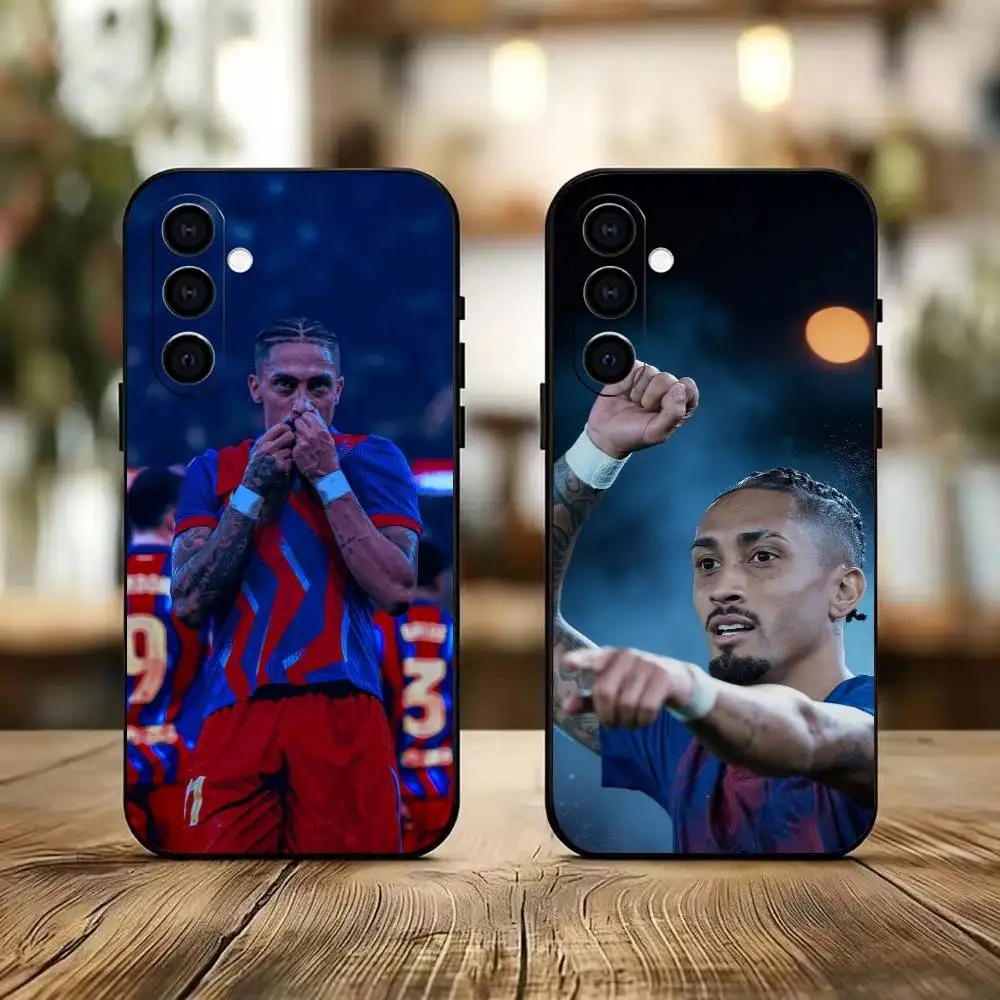 B-Brazil R-Raphinhas  Phone Case Black Silicone Soft For Samsung Galaxy A73,A72,A71,A70,A53,A52,A51