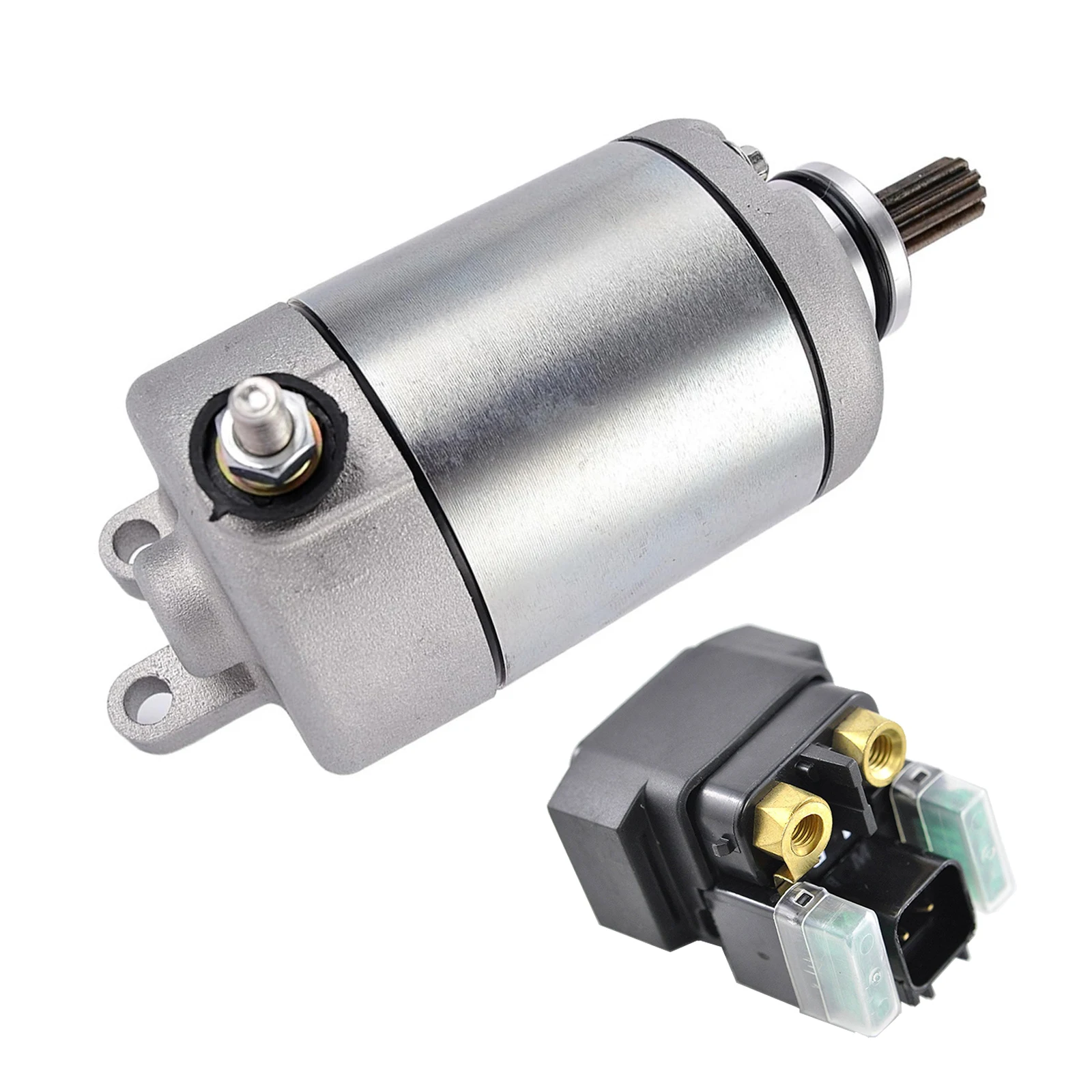 2C0-81890-00 2CR-81940-00 for YAMAHA Motorcycle YZF R6 YZF-R6 YZF600W YZFR6 RACE  2017-2023 Starter Motor and Relay Engine Set