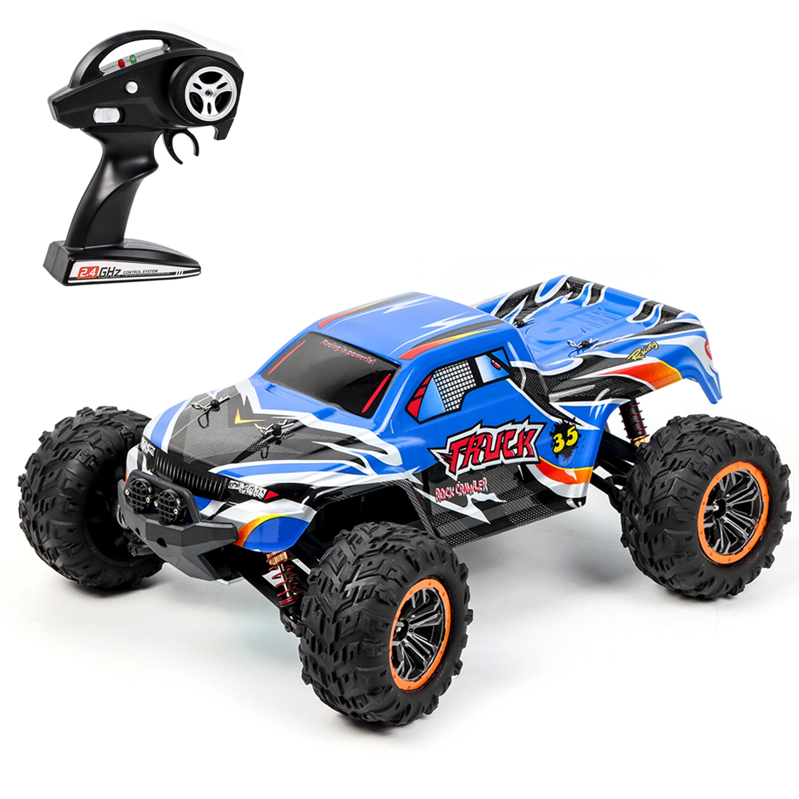 

New RC Racing Car 35KM/H All Terrains Electric Toy Off Road High Speed Remote Control Drift Racing 200 Meters