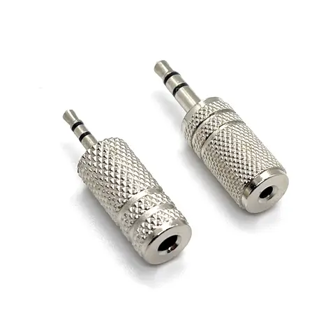 Adattatore audio jack da 3,5 mm a 2,5 mm Connettore da 2,5 mm maschio a 3,5 mm femmina per cavo altoparlante Aux Jack per cuffie 3,5