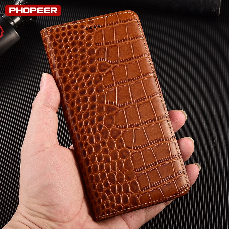 حافظة لهاتف Honor X70 X70i X60 X60i GT Pro Power من الجلد الطبيعي على طراز الأعمال مع فتحة للبطاقات #4