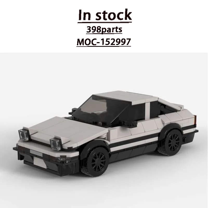 

Новая модель гоночного суперкара MOC-152997 для сборки, 398 деталей, креативный конструктор MOC, подарок для мальчиков на день рождения и Рождество