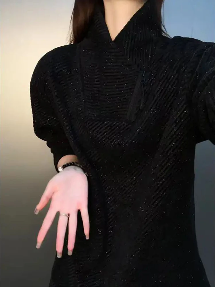 

Утепленная флисовая толстовка с воротником-стойкой и длинным рукавом для мужчин, осенне-зимняя, молодежная, повседневная, на молнии, с карманами, для ношения под одеждой