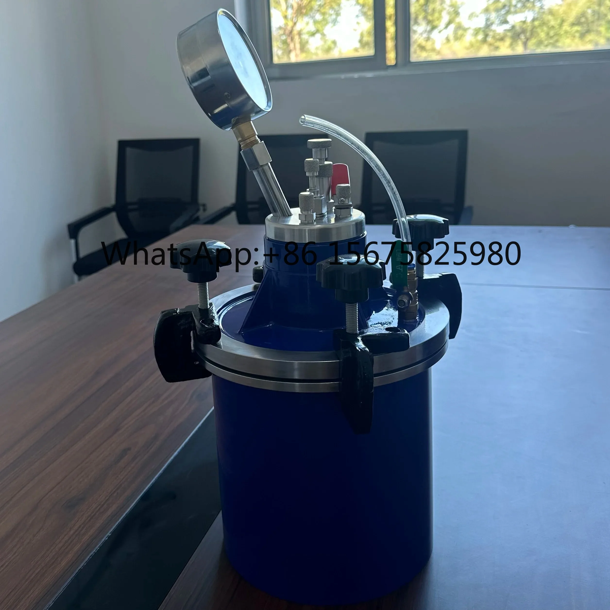 Direct Reading Concrete Mortar Air Content Meter – Pressure Type Air Entrainment Tester