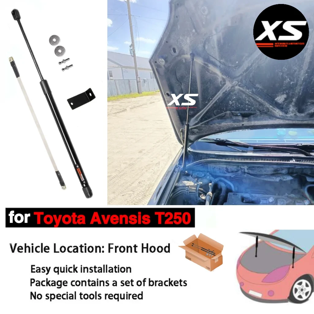 

Hood Damper Strut For Toyota Avensis T250 2003-2009 Modify Front Bonnet Shock Lift Support Gas Spring Prop Piston Rod Absorber