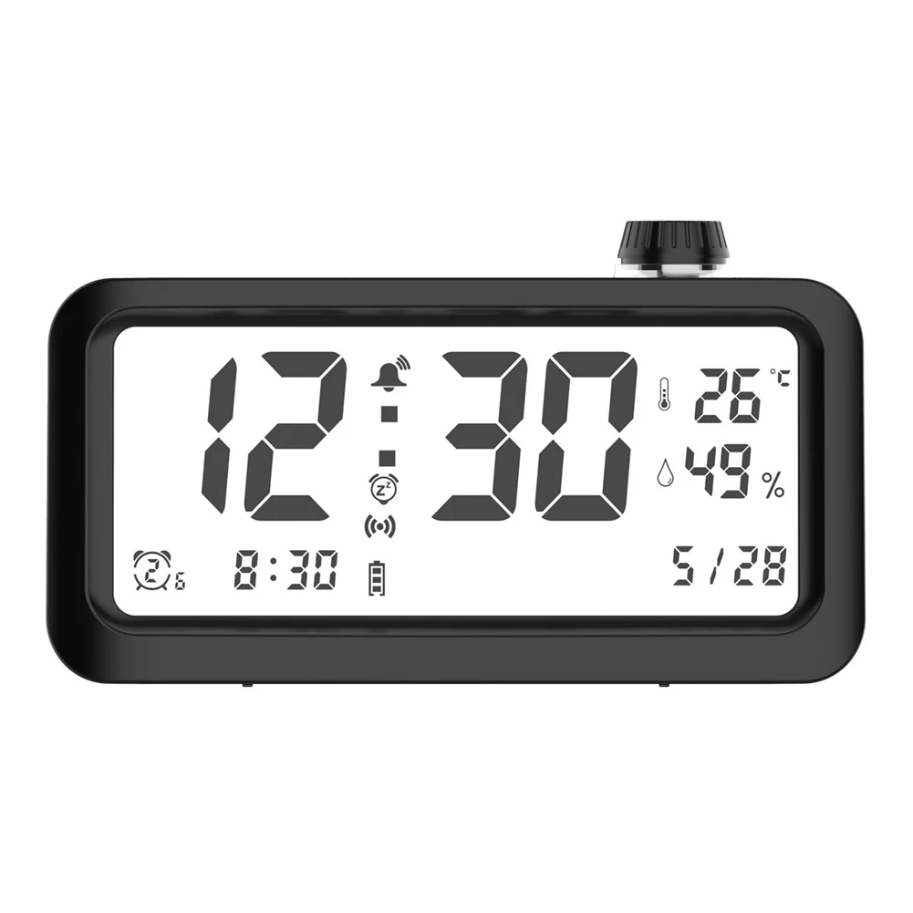 For Home Use Light-Sensitive Clock Perfect For Wake-up Times Intelligent Brightness Adjustment Clock Multiple Display Features