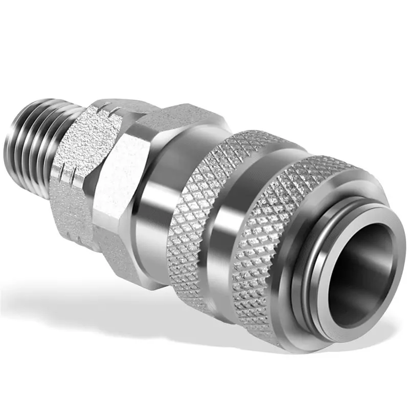 A64P-Fuel System Coupler Fitting For Detroit Diesel S60, Cummins, Caterpillar, MBE900, MBE4000 Engines 5869-1 J-47912-QC