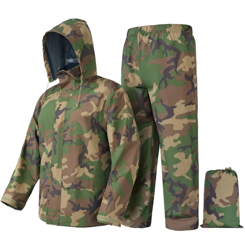 Jas Hujan Anti Hujan untuk Ber - Fishing Rain Suit ulasan dan harga