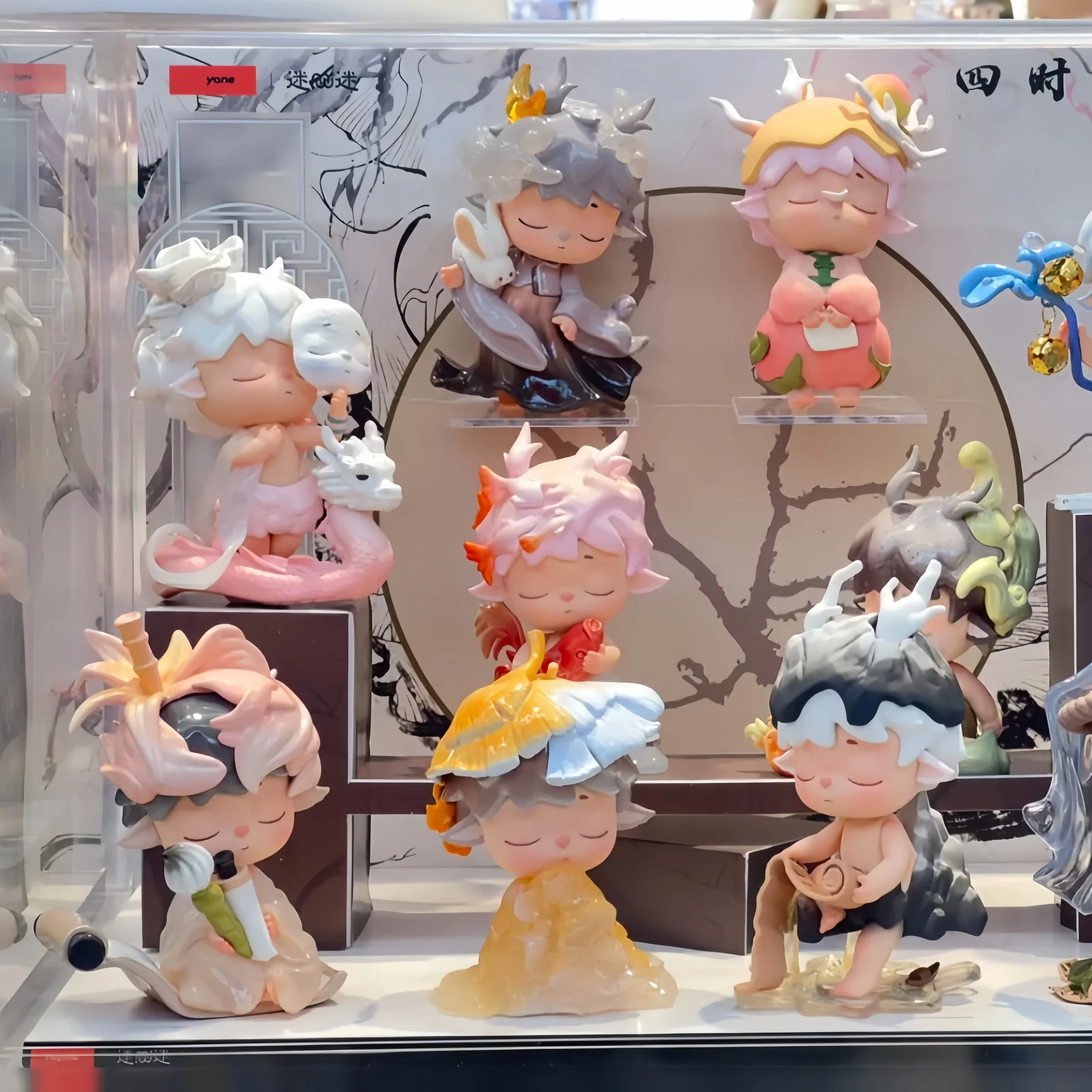 

Genuine 2025 New Arrival TOPTOY MIMI Four Seasons Sequence Series Blind Box Mystery Box Cute Figure Collectible Model Gift