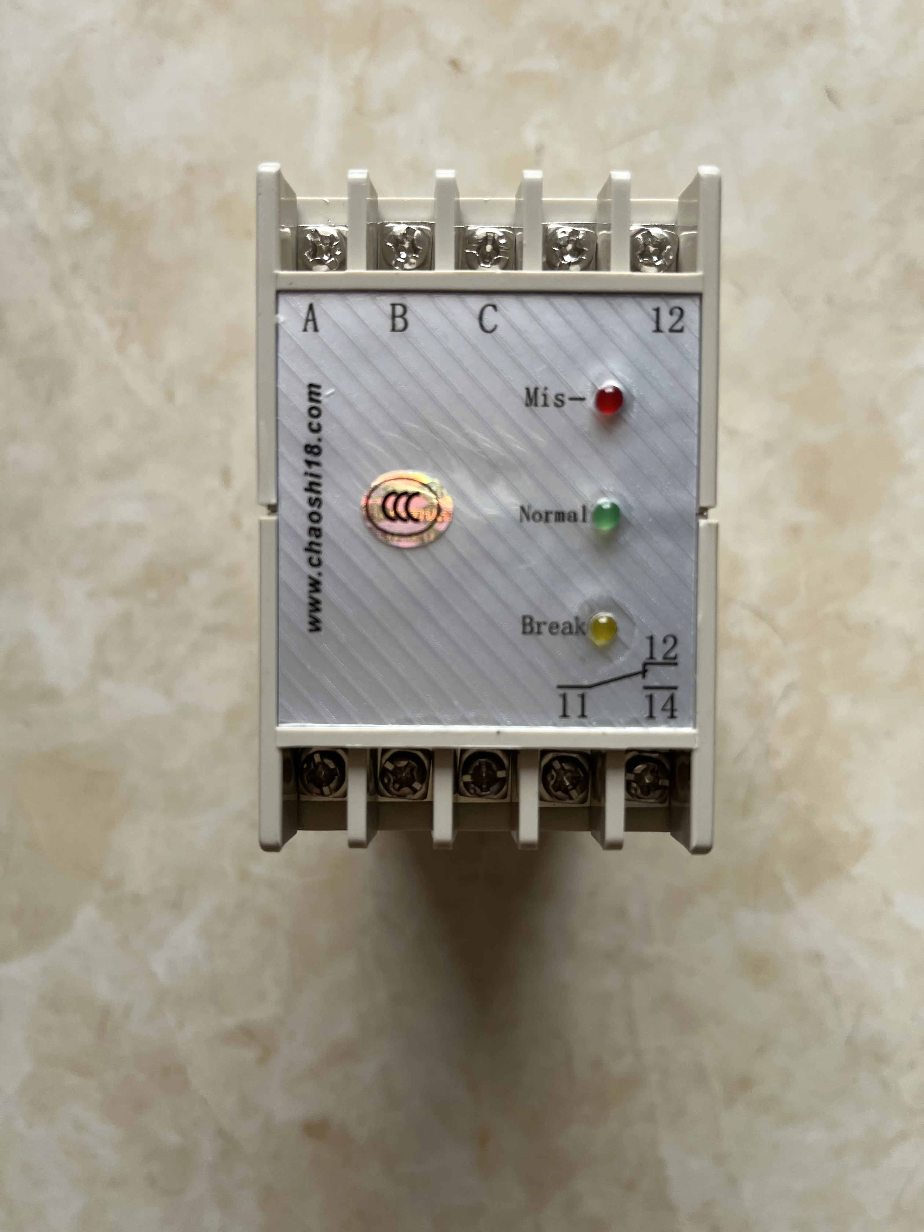 Shanghai ABJ1-12GX-460 three-phase AC power supply phase sequence protection relay