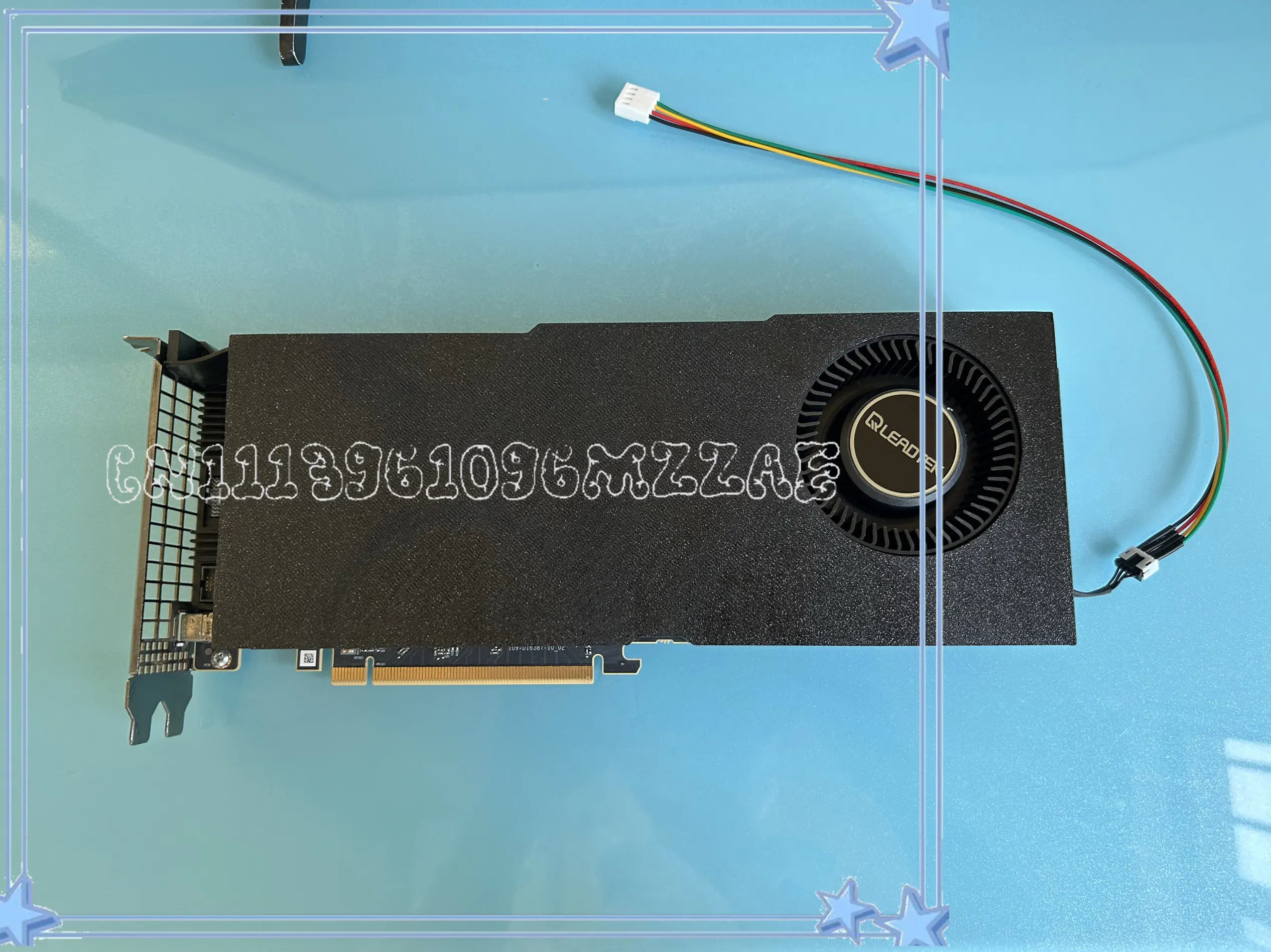 Suitable for Mi50 Graphics Card Cooling Modification with Built-in Turbo Fan
