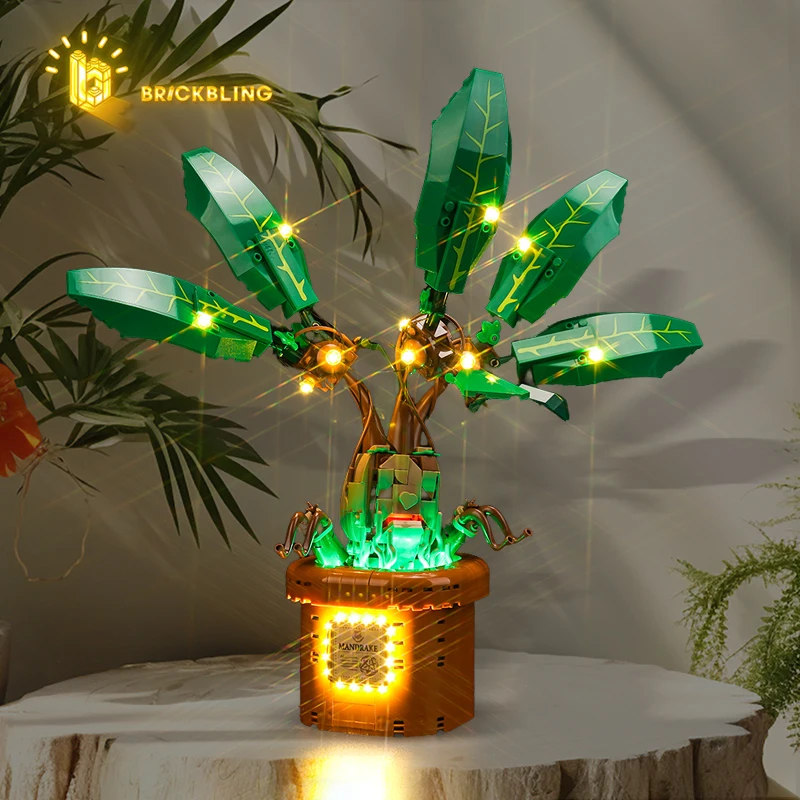 

Brick Bling LED light model 76433 is suitable for Mandrake block gifts (including lighting accessories only)