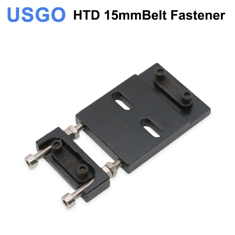 

USGO Belt connection plates For Width 15MM Open-Ended Timing Belt Transmission Belts For X/Y Axis Hardware Machine Parts