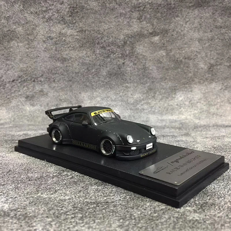 MC 1:64 модель автомобиля RWB 930 литой спортивный автомобиль GT & Duck Wing версия дисплей подарки