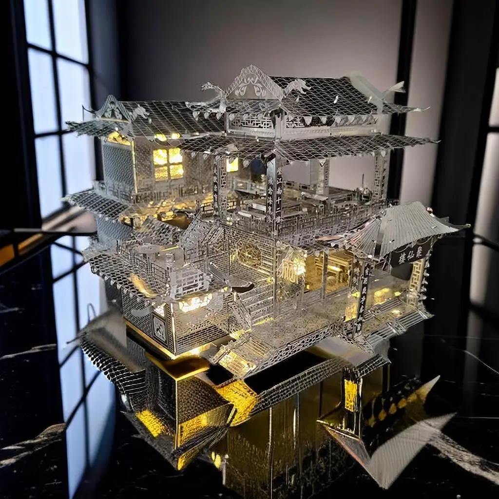 Difficult decompression 3D model DIY manual assembly to send boring creative three-dimensional puzzle art ornament