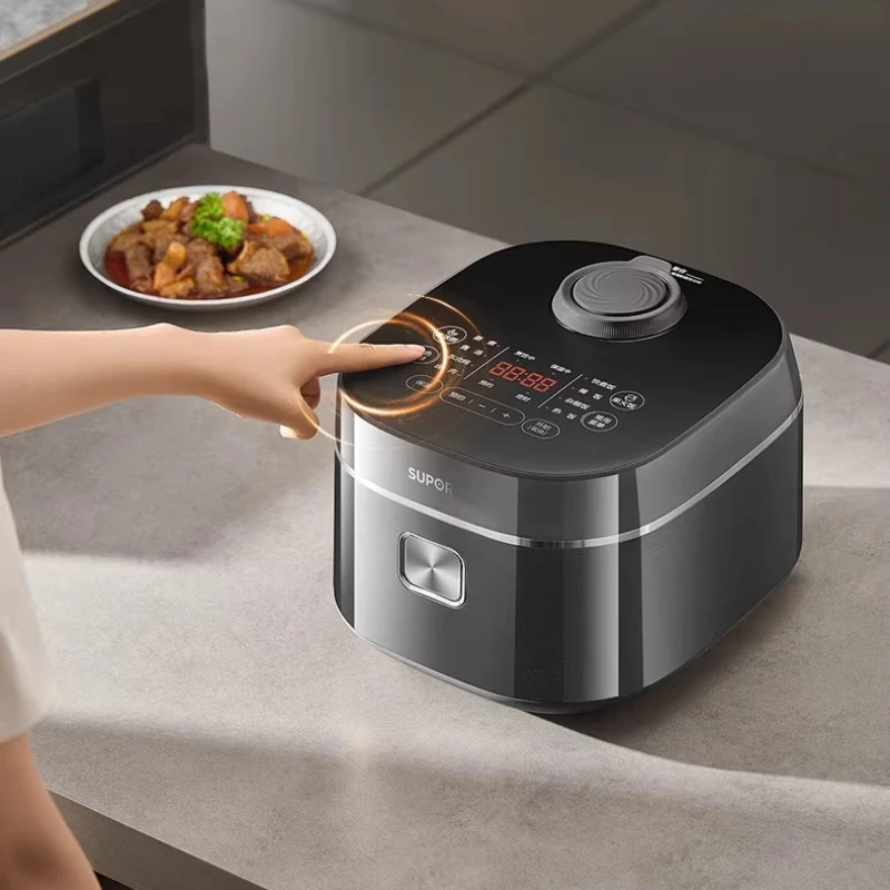 Smart IH Rice Cooker 0 Coating Titanium Inner Pot Non-Stick Multifunctional with Timer