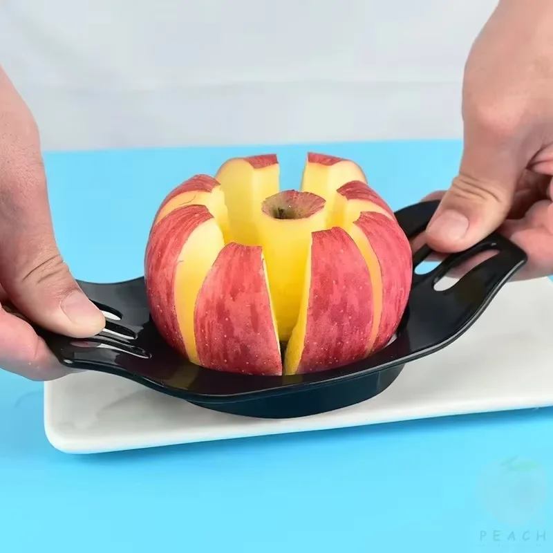 Stainless Steel for Apple Cutter Handle Divider Vegetable In Seconds Takes Cutting Fruit Tools The Core Removes Kitchen Tool