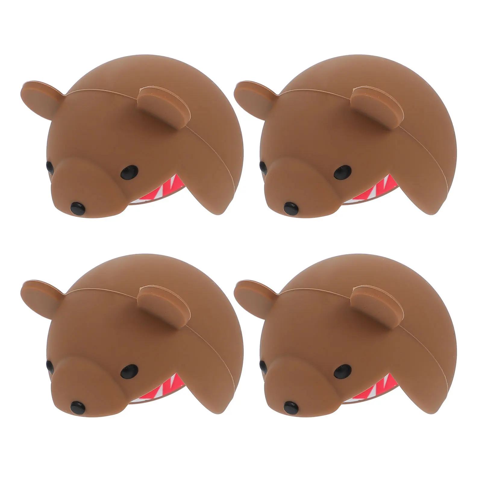 

4 шт., высококачественные съемные угловые чехлы без следов для столов, столов, кроватей, мебели, безопасности, защита для детей