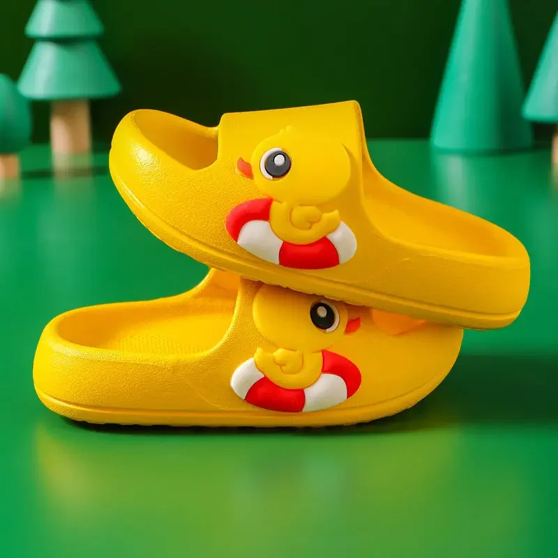 New Children's Slippers Summer Cute Cartoon Indoor Home Non-slip Kids Slippers Girls' Child Shoe Bathroom Shoes Kids Slippers