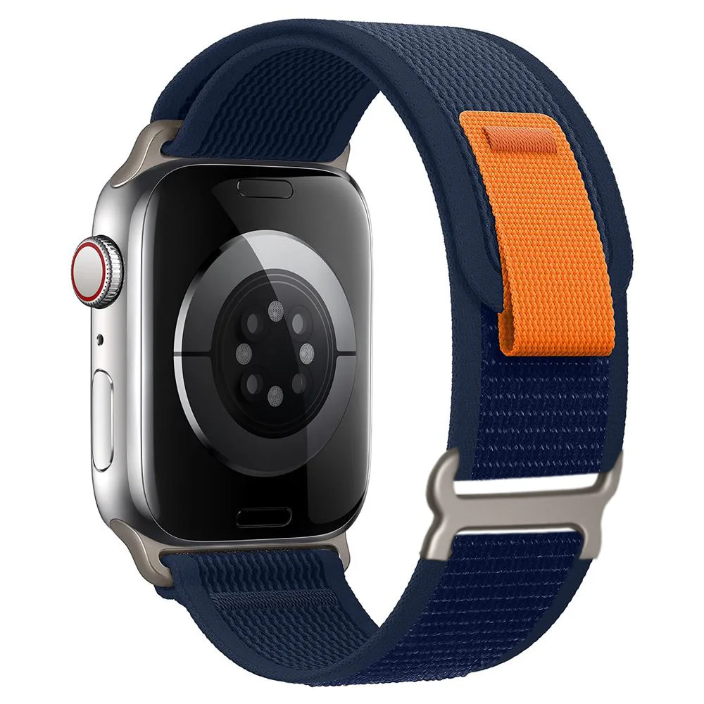 Trail loop para apple watch Ultra 2, banda de 49mm, 44mm, 40mm, 45mm, 41mm, 42mm, 38 correa para iWatch series 7, 6, 5, 3, se, 8, 9, 45mm