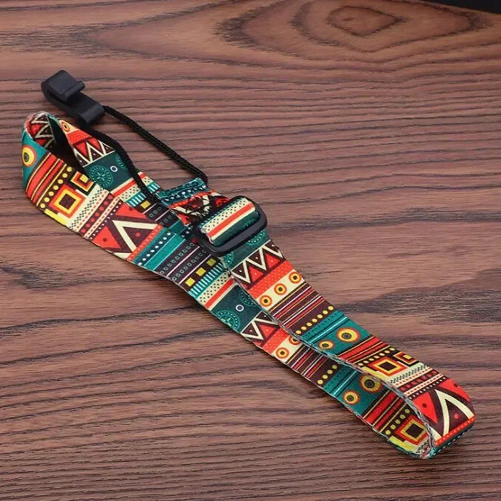 สายอูคูเลเล่กีตาร์สไตล์ฮาวายสายอูคูเลเล่แบบปรับได้สลิงและตะขอเหมาะกับอุปกรณ์กีตาร์อูคูเลเล่ทั้งหมด