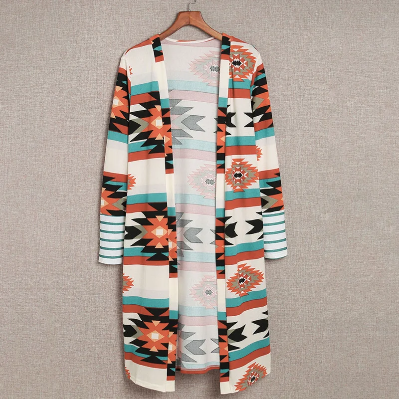 

Mid-Long Cardigans Crochet Womens Summer Fashionable Cable Ribble Comfy Anti-Pilling Semi-High Hollowing Edge Kniited Semi-Sheer