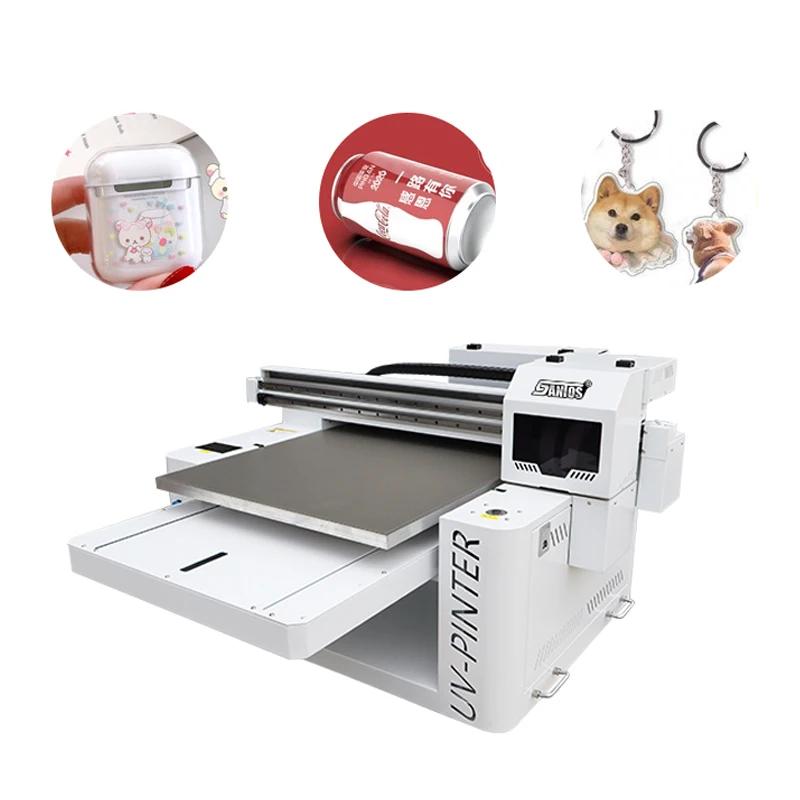 60*90cm UV Led Flatbed Printer 2 In 1 Affordable Roll-to-roll UV DTF Printing AB Film Laminating Machine