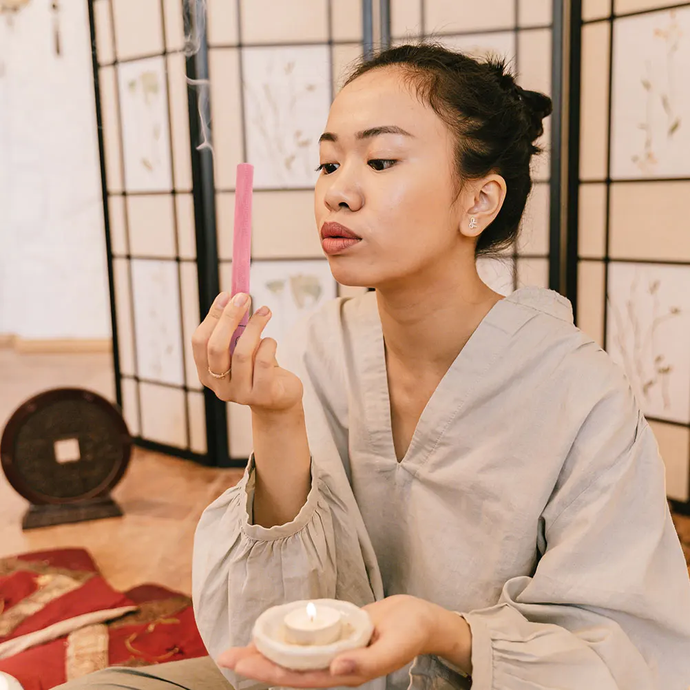 

10pcs Moxibustion Stick Navel Belly Body Aromatherapy Tool Slow Burning Lightweight Portable Massage Relaxation for Parents