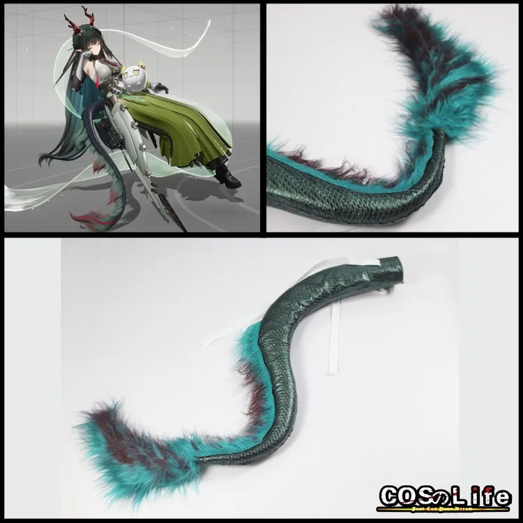 Zhuang Fangyi‌ Tail Prop Game Arknights:Endfield Cosplay Props Halloween Christmas Fancy Party  Accessories
