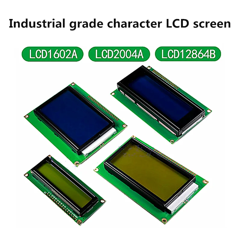 

1602A/2004A/12864B Blue/Yellow/Green LCD 5V LCD module IIC/I2C singlechip Character LCM module for Arduino