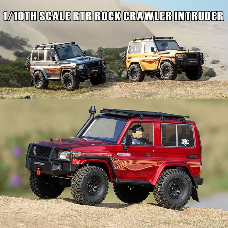 

RGT EX86020 1:10 Scale LC71 Intruder Electric Climbing Simulation Off Road RC Crawler Remote Control Car For Hobby Enthusiasts