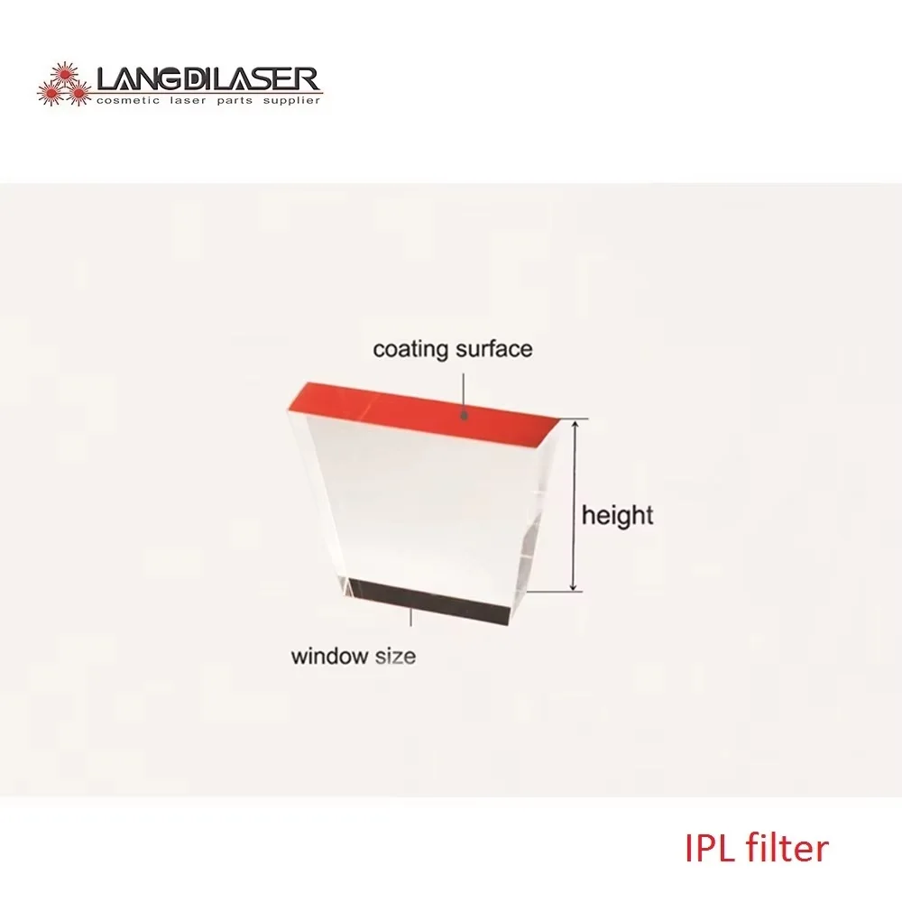 

Трапециевидный лазерный оптический фильтр IPL с различными материалами разных размеров и различными длинами волны с покрытием