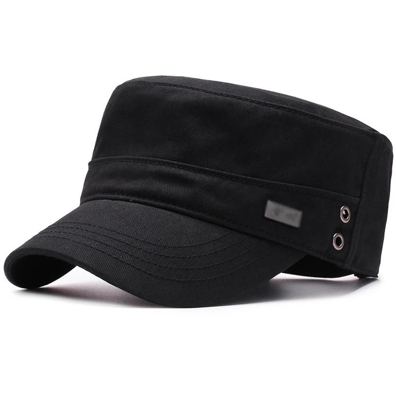 Men's Simple Cotton Peaked Baseball Cap