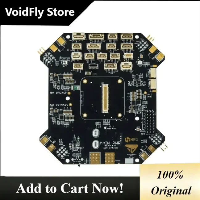VoidFly HEX Kore Carrier Board CubePilot Pixhawk multi-axis compatible with cube module power distribution programmable carrier