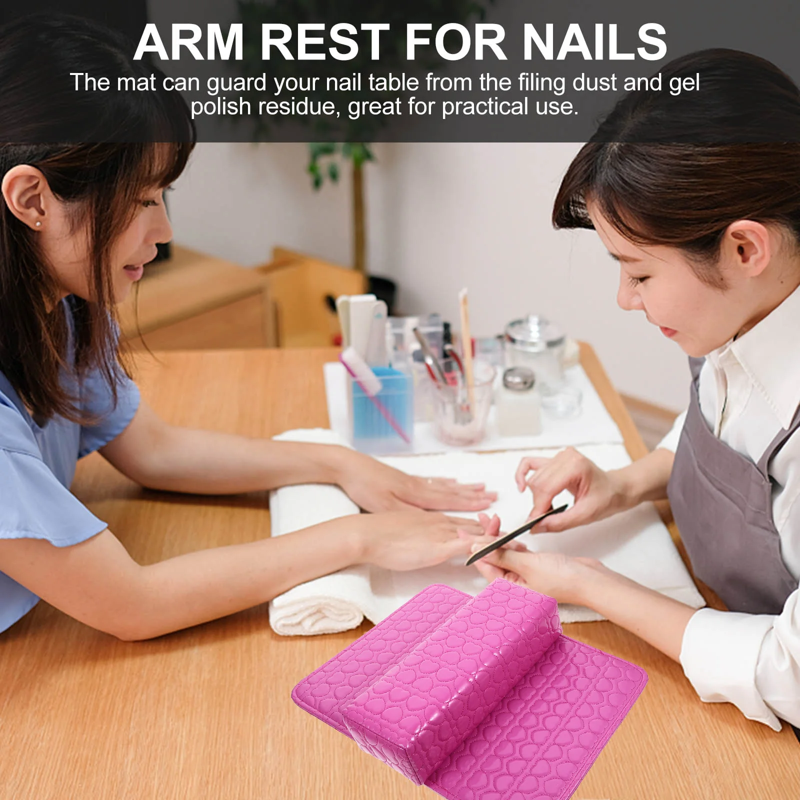 

1 Set Hand Pillow Kit For Nail Art Manicure Use Desktop Mat Nail Beauty Tool Household Manicure Accessories