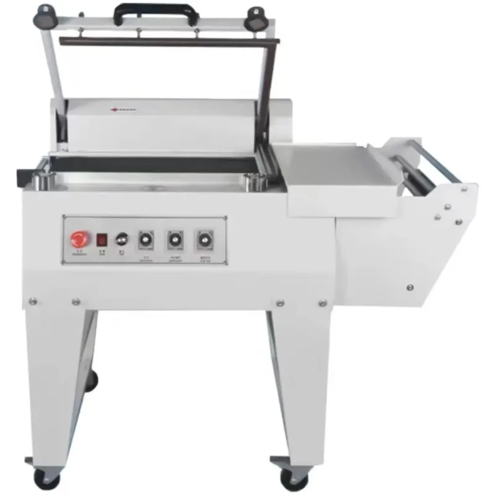 L-shaped Sealing and Cutting All-in-one Shrinking Machine Chocolate Gift Box Book/magazine Set Plastic Film Packaging