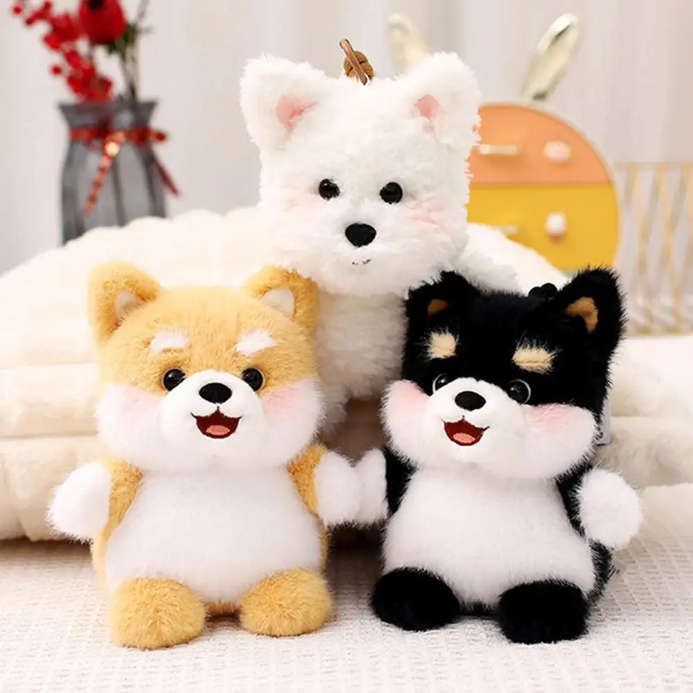 

Cute Dog Plush Keychain Cartoon Stuffed Puppy Bag Pendant Backpack Charm Kawaii Animal Key Ring Holder Birthday Kids Gifts