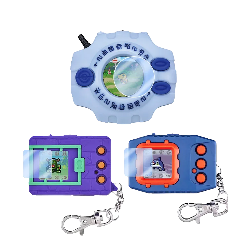 25th Anniversary Digivice Screen Protector Set - For Color Screen Wave-Changer Models (Original/Xros/Ark-Z/Scsa D-3 Us Ver. 0304