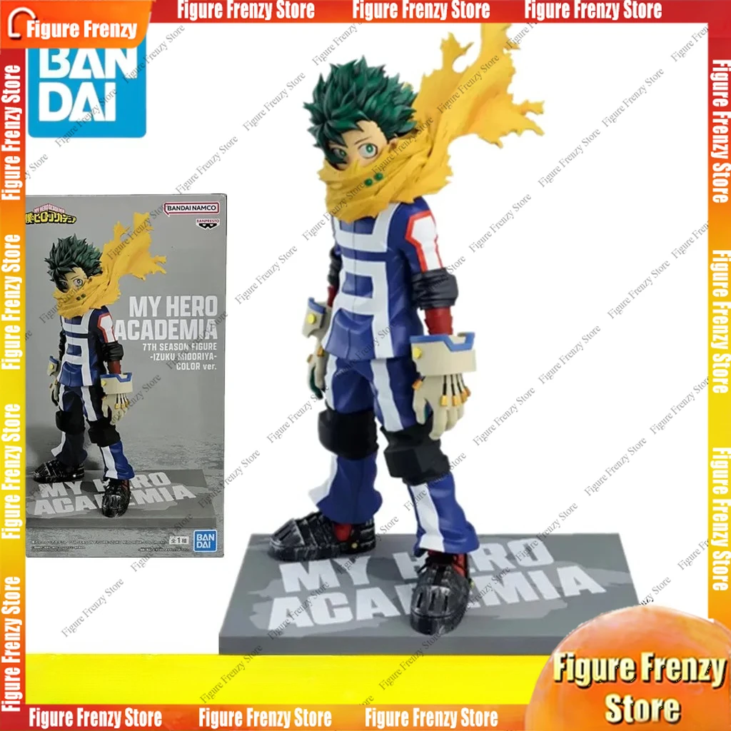 

Spot SaleOriginal BANPRESTO My Hero Acamia 7TH SEASON FIGURE IZUKU MIDORIYA COLOR ver Action Figure BANDAI PVC Mol Collection Do