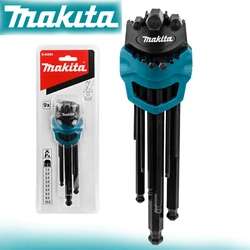 Makita B-65894 Inbus schlüssels atz L-förmiger verlängerter Sechs kant schrauben dreher 1,5-10mm Schraubenschlüssel-Kombination ssatz 9-teiliges Werkzeug zubehör