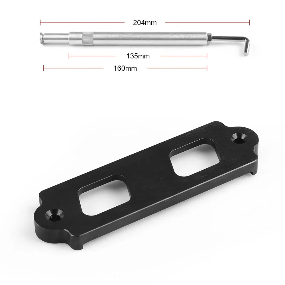 aluminum alloy is suitable for 88-00  Car modified battery clip bracket,