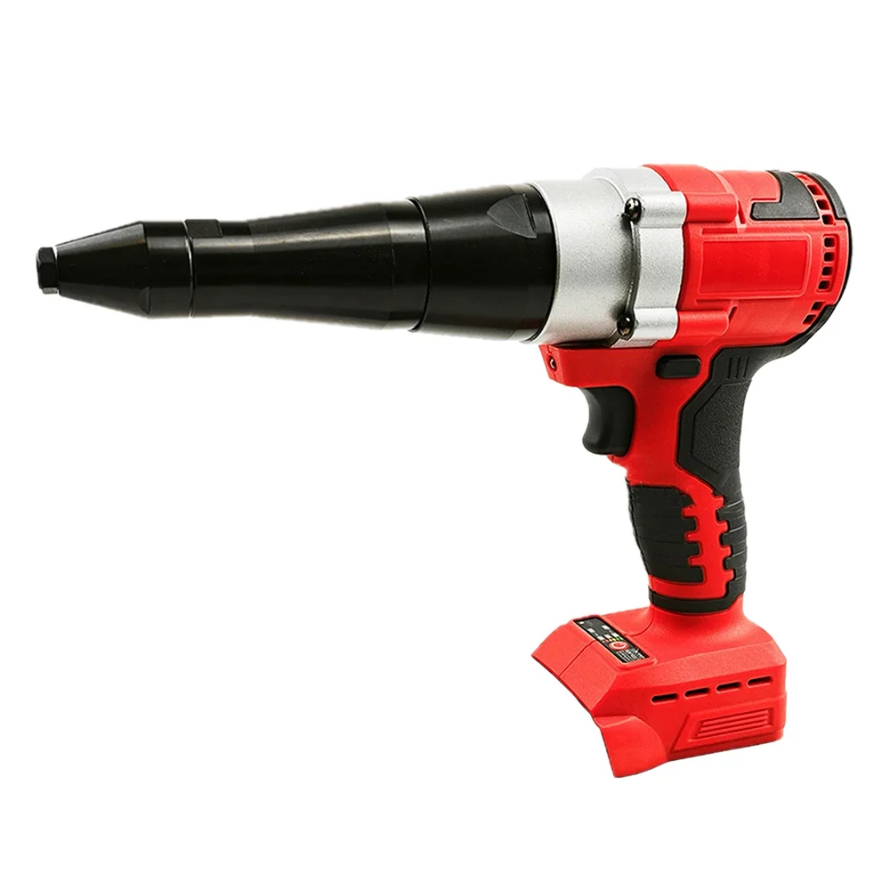 Electric Riveter Gun 2.4-4.8mm Brushless Cordless Rivet Nut Gun Drill Insert Automatic Rivet Machine For Milwaukee 18V Battery