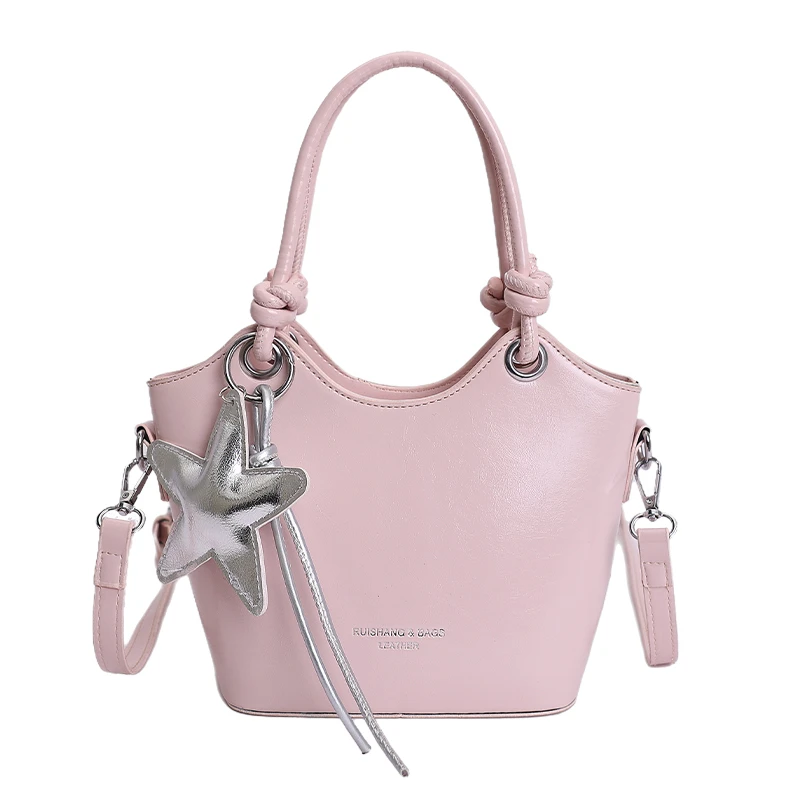 

Vintage Fashion Women'S Diaper Bag Elegant Crossbody Large Capacity Leather Luxury Commuter Bag Minimalist Designer Simple