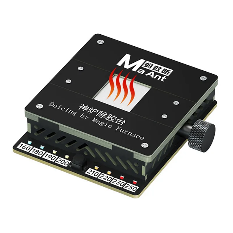 ABKI-MA ANT SL-1 محطة إزالة الصمغ السحرية مناسبة للهاتف المحمول IC وحدة المعالجة المركزية إصلاح التدفئة إزالة الصمغ صيانة شاملة T