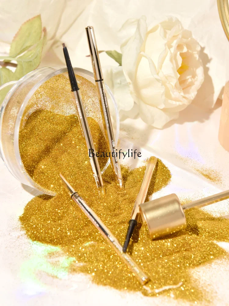 

Small Flat Head Extremely Fine Eyeliner, Crouching Silkworm, Waterproof, Smear-Proof, Long-Lasting Decolorizing