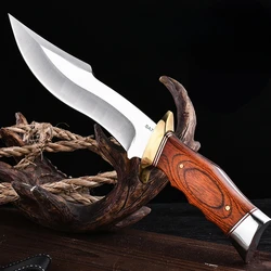 High hardness outdoor straight knife outdoor camping multi-function knife