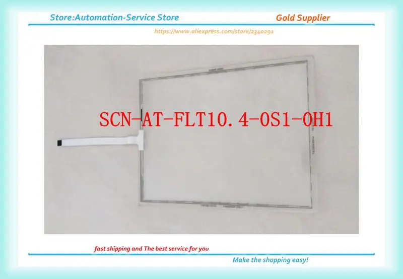 New Touch Screen Glass Panel Pad Use For SCN-AT-FLT10.4-0S1-0H1