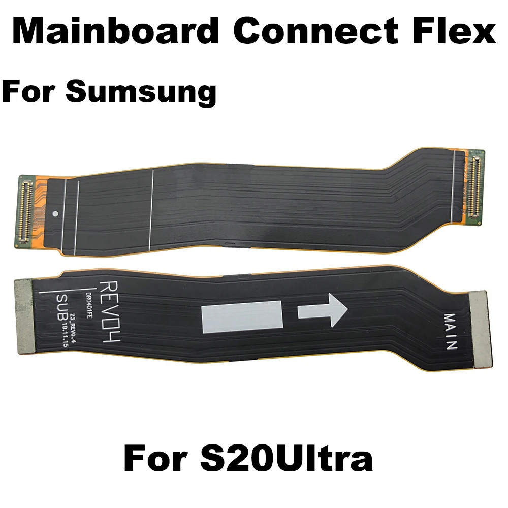 Placa base Flex Connect para Samsung Galaxy S20 FE Ultra S10 Note10 Note20 Plus, pantalla LCD, placa base, Cable flexible, cinta