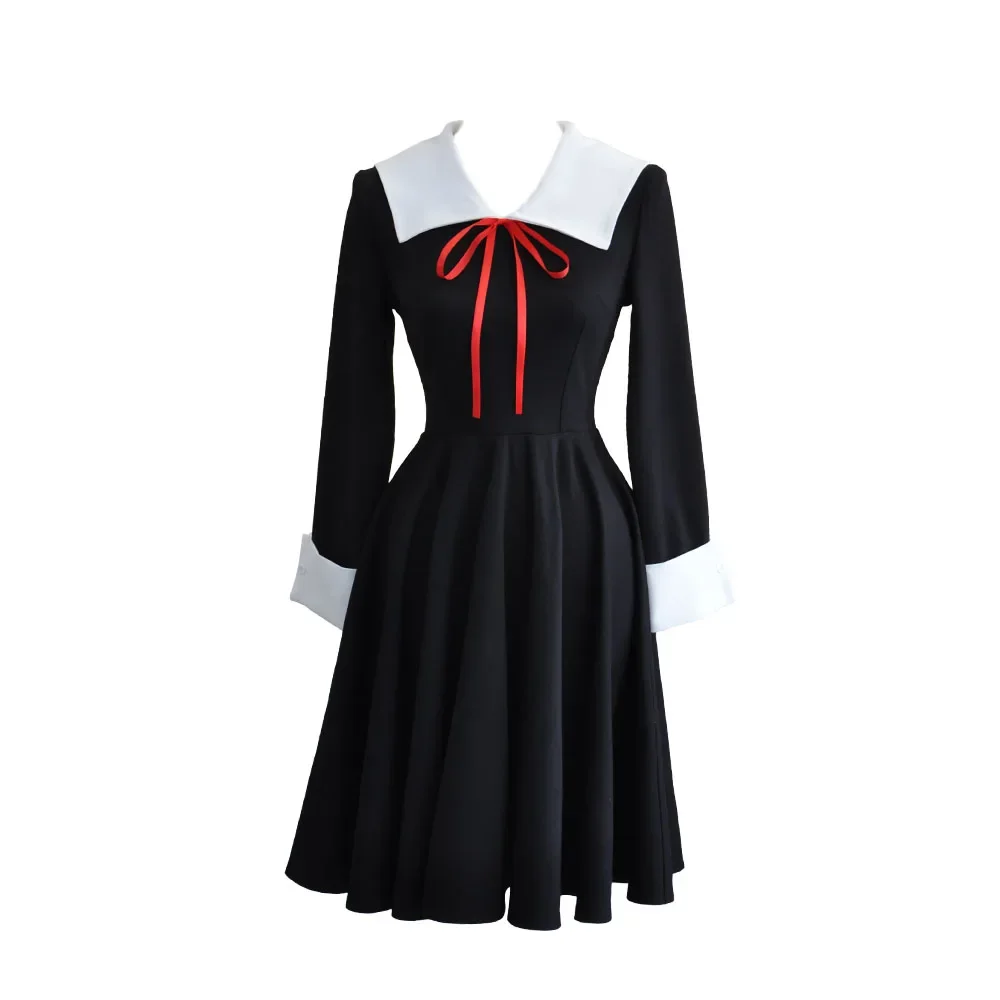 

Anime Kaguya-sama: Love is War Kaguya Shinomiya Fujiwara Chika Cosplay Costume Girl School Uniform Women JK Dress Custom